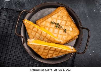 Open Gold Sandwich